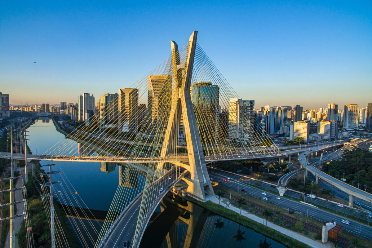 Vista aérea de São Paulo